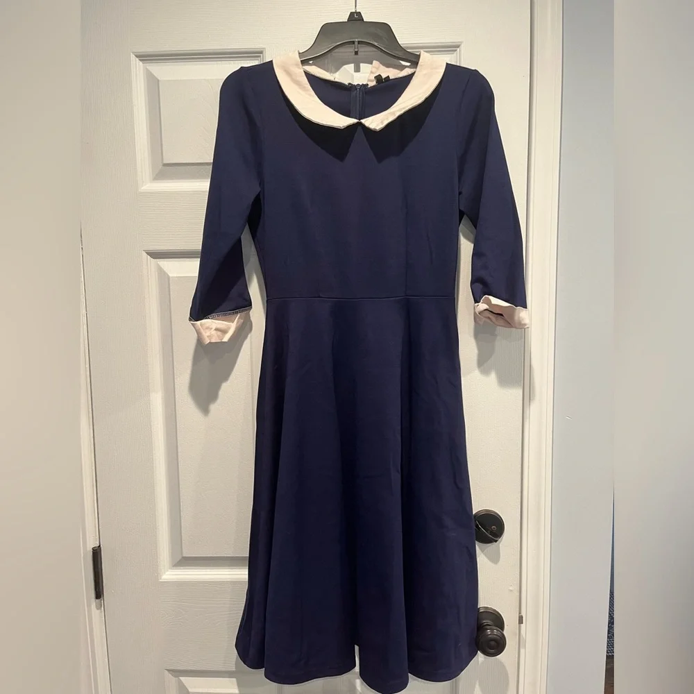 Miusol Navy Blue Dress - Picture 1 of 2